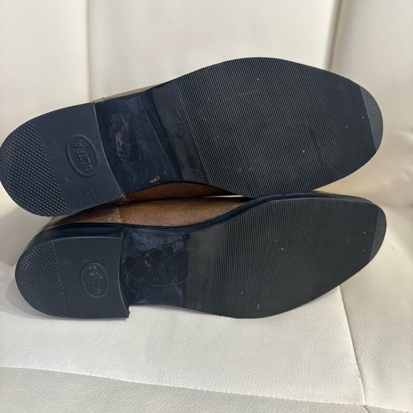 Coach Women’s Callan Pebble Leather Mid Calf Boots | Light Brown Boot | Size 6.5 - Picture 7 of 10